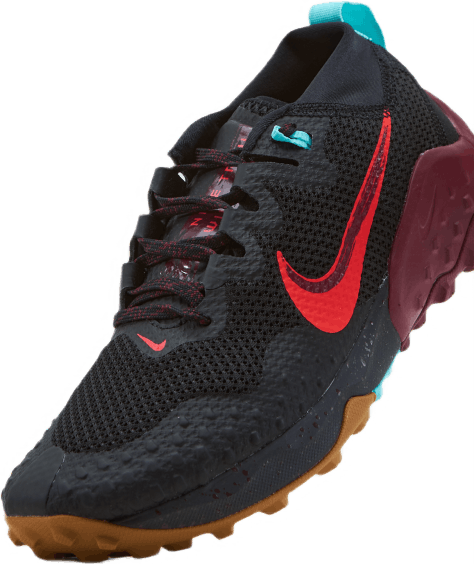 Wildhorse 7 Men's Trail Runnin Black/bright Crimson-dark Beet