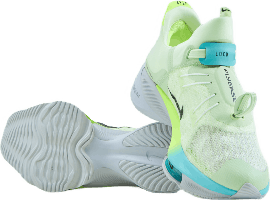 Air Zoom Tempo Next% Flyease W Barely Volt/svart-dynamisk turq