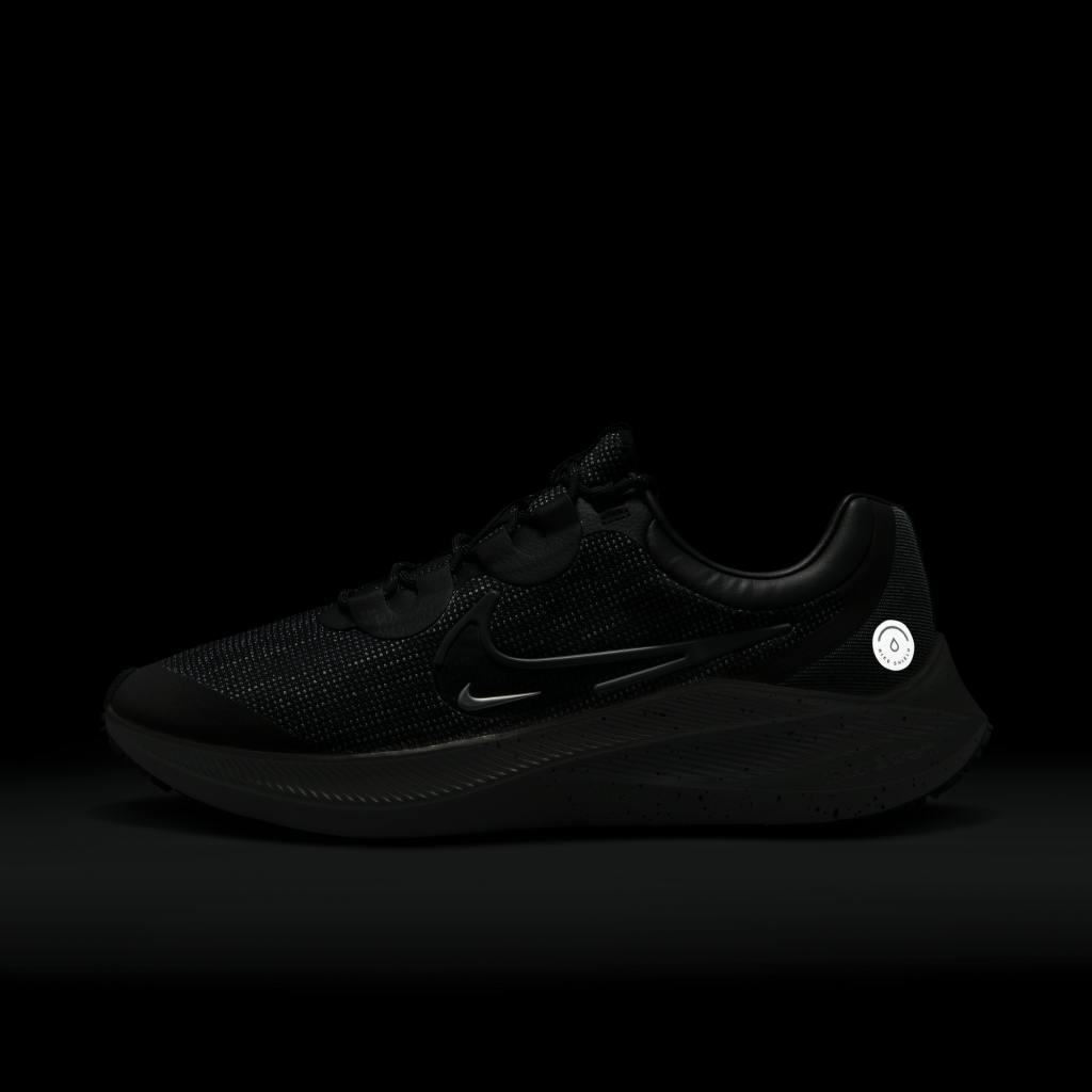 Winflo 8 Shield Men's Running  Black/iron Grey-metallic Silve