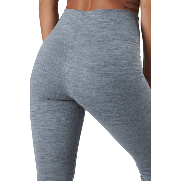 Dri-FIT One Women's Mid-Rise Leggings IRON GREY/HTR/WHITE