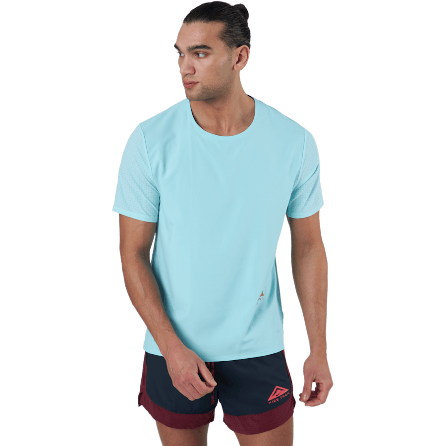 Dri-fit Rise 365 Kurzarm-Shirt Copa/reflektierend Silv