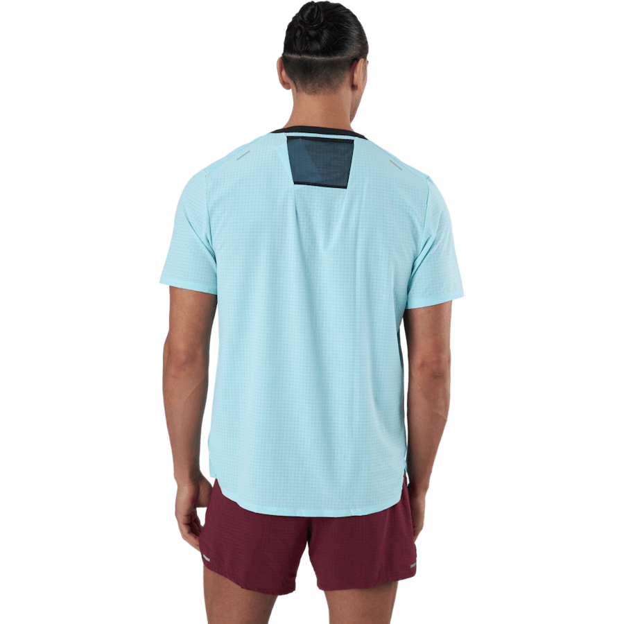 Dri-fit Rise 365 Kurzarm-Shirt Copa/reflektierend Silv