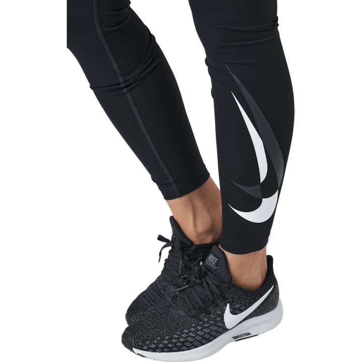 Dri-fit Swoosh Run Women's 7/8 Black/white