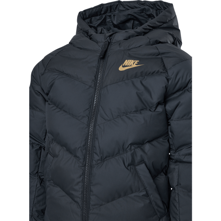 Sportswear Big Kids' Synthetic Black/black/black/metallic Gol