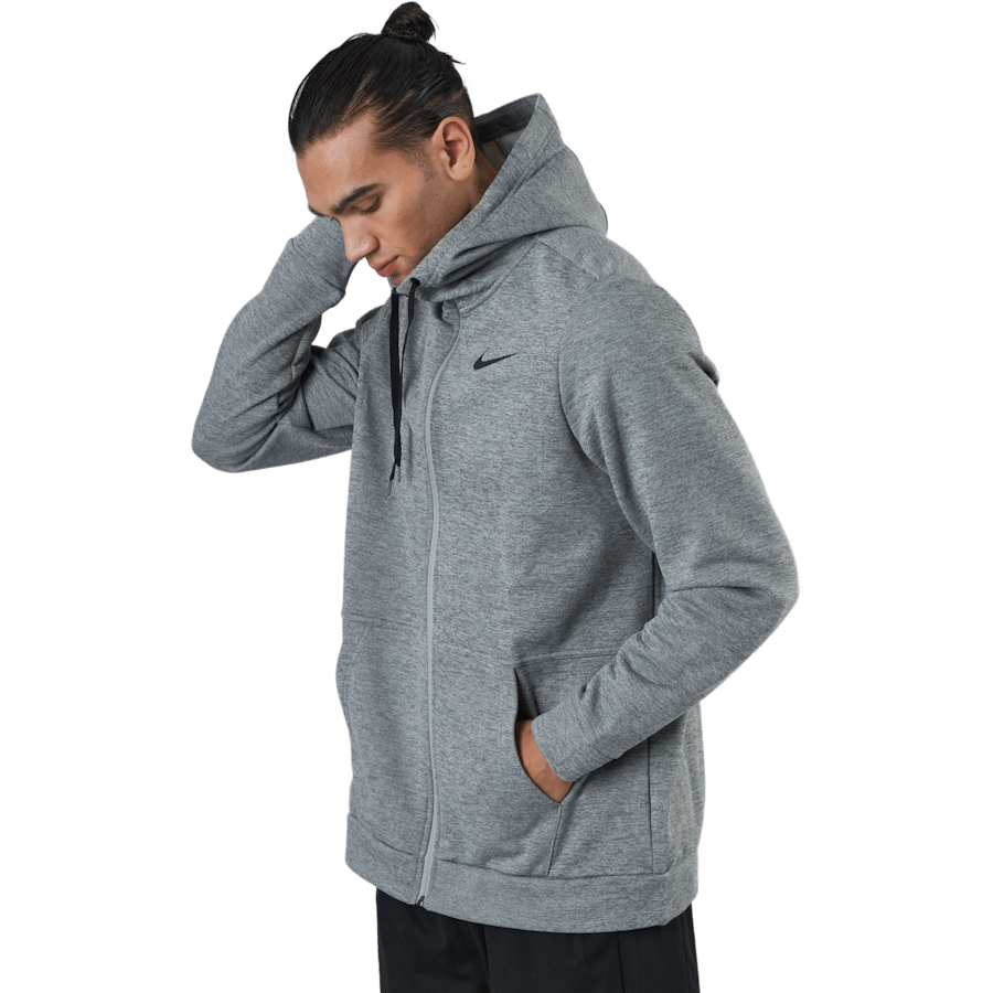 Therma Men's Full-zip Training Dk Grey Heather/black