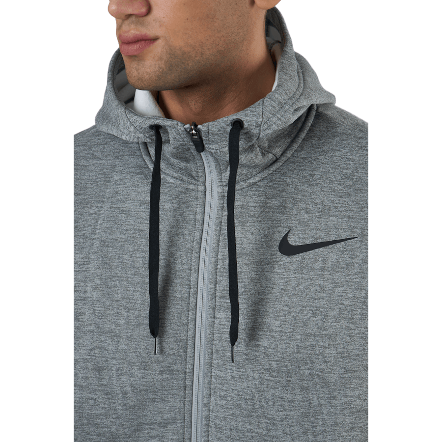 Therma Men's Full-zip Training Dk Grey Heather/black