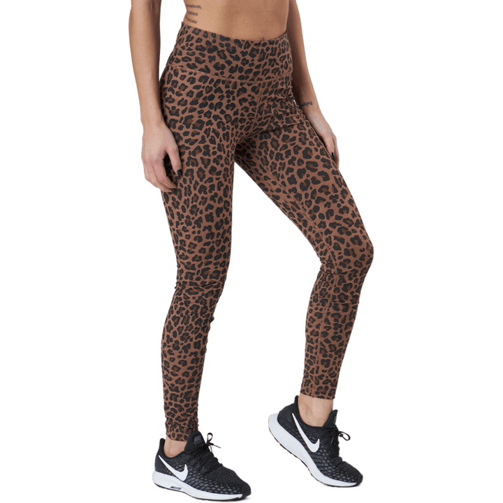 Dri-fit One Women's Mid-rise P Archaeo Brown/white