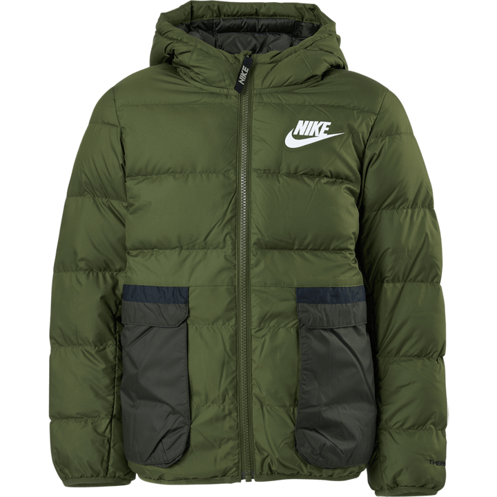 Sportswear Big Kids' Down-fill Rough Green/sequoia/white