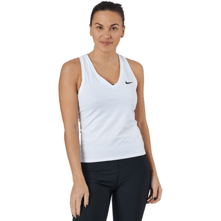 Canotta NikeCourt Victory Tennis Donna BIANCO/NERO