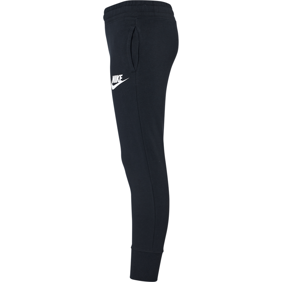 Sportswear Club Big Kids' (Girls') French Terry Pants BLACK/WHITE