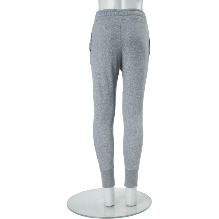 Sportswear Club Big Kids' (Girls') French Terry Pants CARBON HEATHER/WHITE