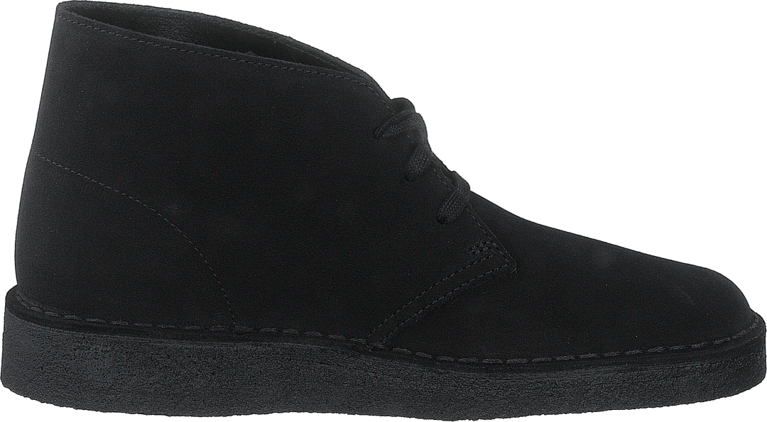 Desert Coal Black Suede