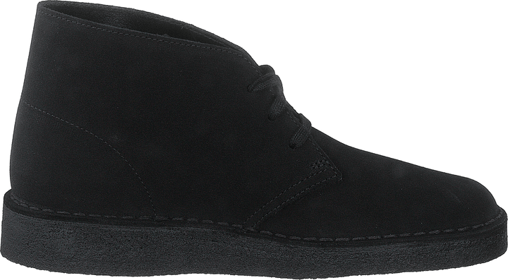 Desert Coal Black Suede