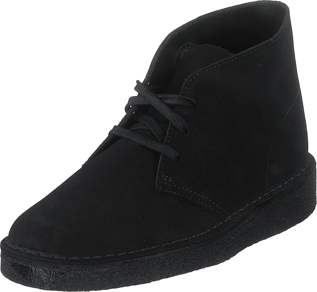 Desert Coal Black Suede