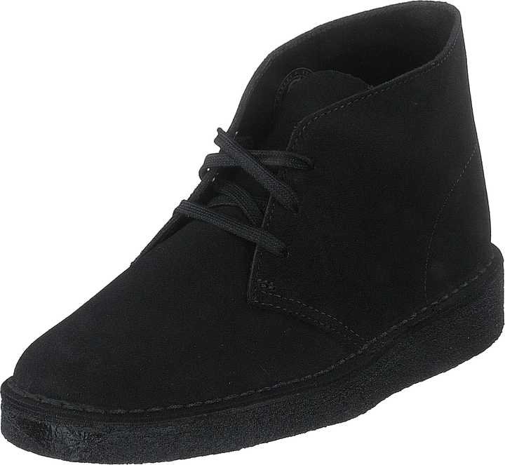 Desert Coal Black Suede