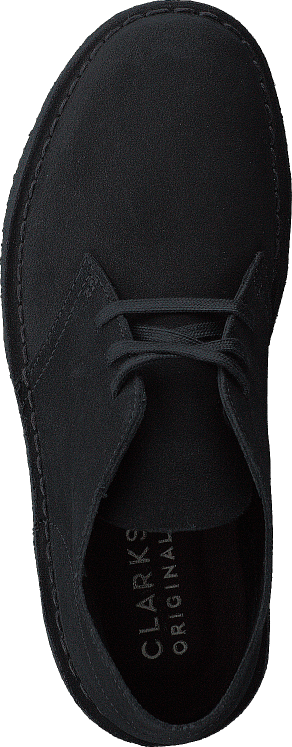 Desert Coal Black Suede