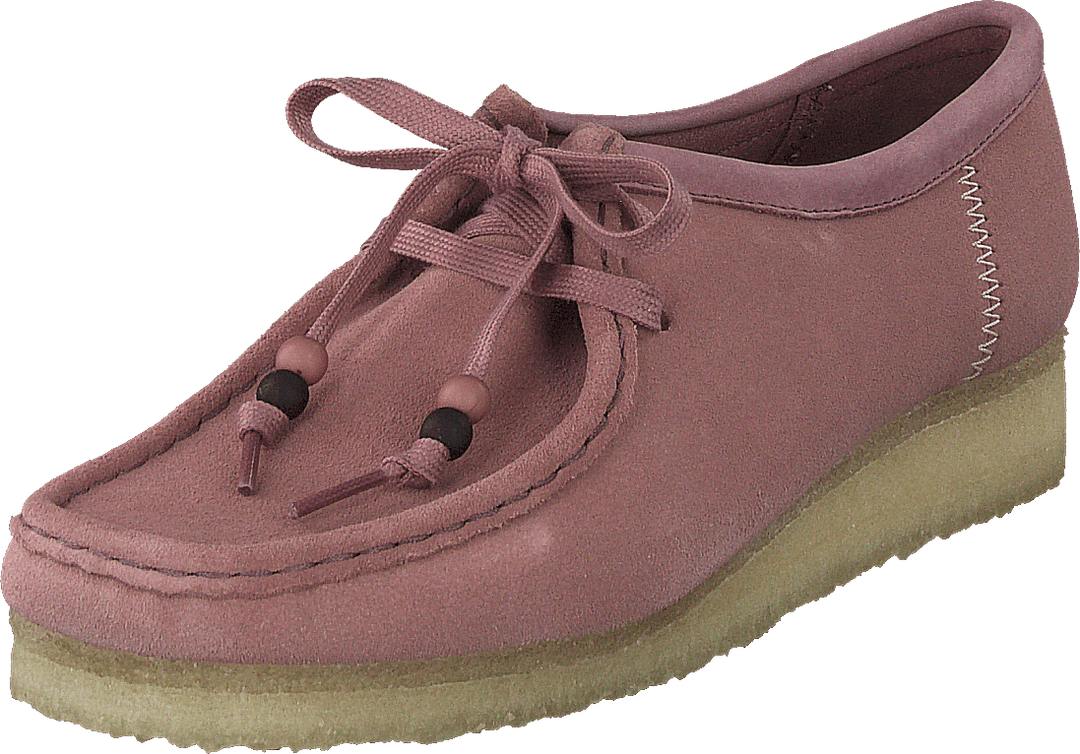Wallabee Dusty Pink Suede