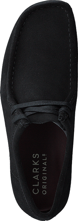 Wallabee Black Suede