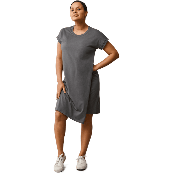 The-shirt Dress Willow Green