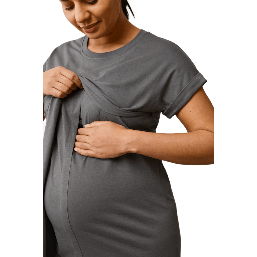 The-shirt Dress Willow Green