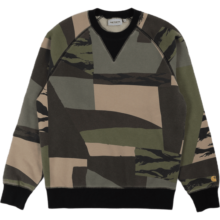 Felpa Chase Camo Mend / Oro