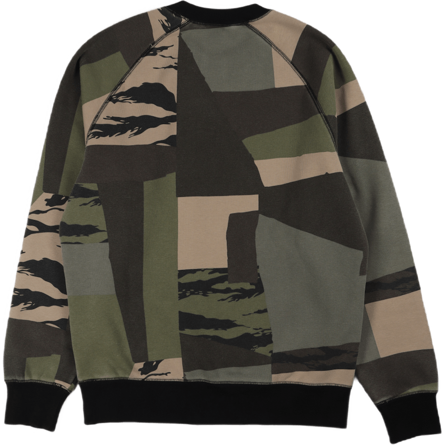 Felpa Chase Camo Mend / Oro
