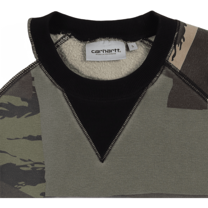 Felpa Chase Camo Mend / Oro