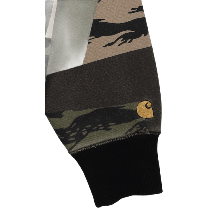 Felpa Chase Camo Mend / Oro