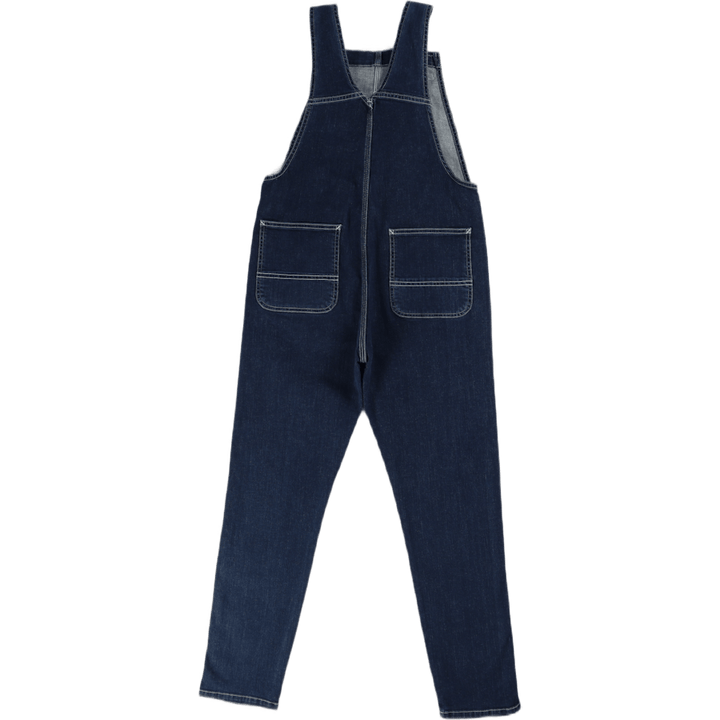 W' Bib Overall Blue