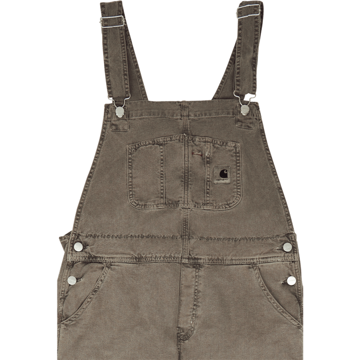 W' Bib Overall Straight Black
