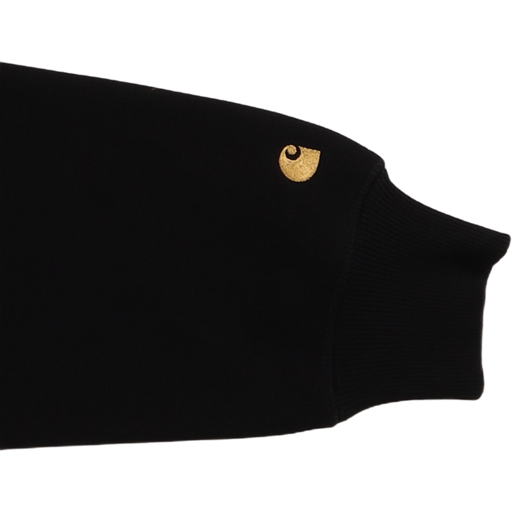 W' Hooded Chase Sweat Black / Gold