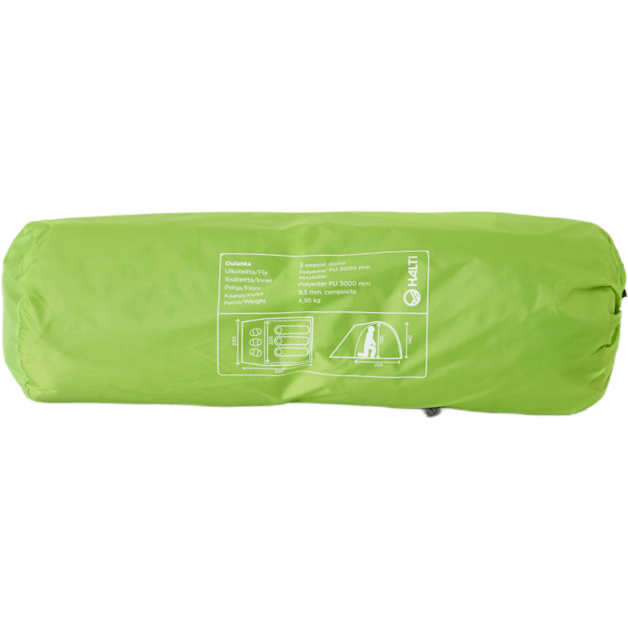 Oulanka Tent 4p Lime Punch