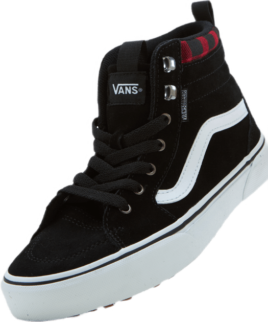 Yt Filmore Hi Vansguard (suede) Black/red Plaid