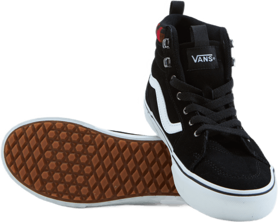 Yt Filmore Hi Vansguard (suede) Black/red Plaid