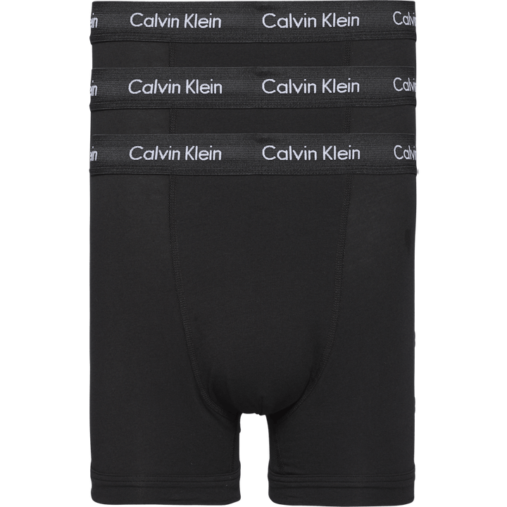 Cotton Stretch Trunk 3Pk Black