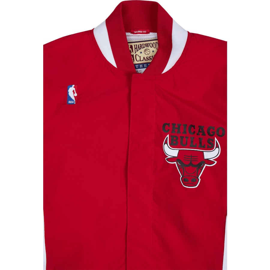 Veste d'échauffement authentique des Bulls 1992
