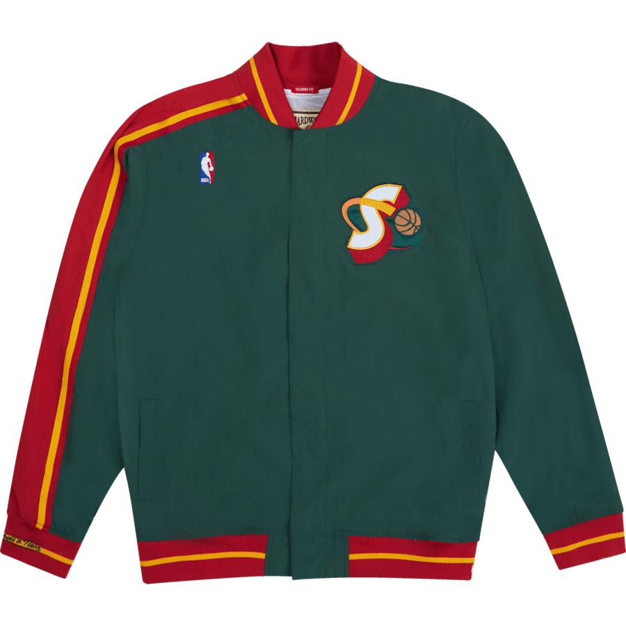 Supersonics Authentic Warm Up Jacket 1995