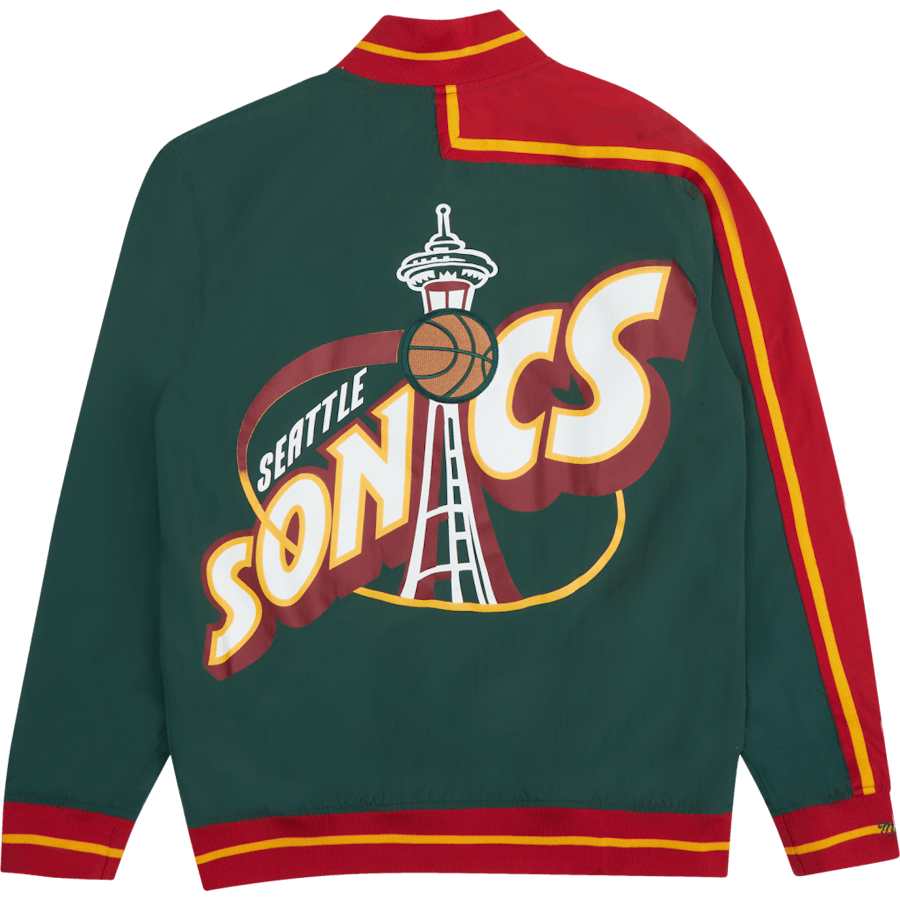 Supersonics Authentic Warm Up Jacket 1995