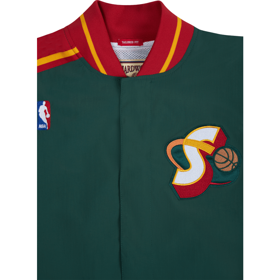 Supersonics Authentic Warm Up Jacket 1995