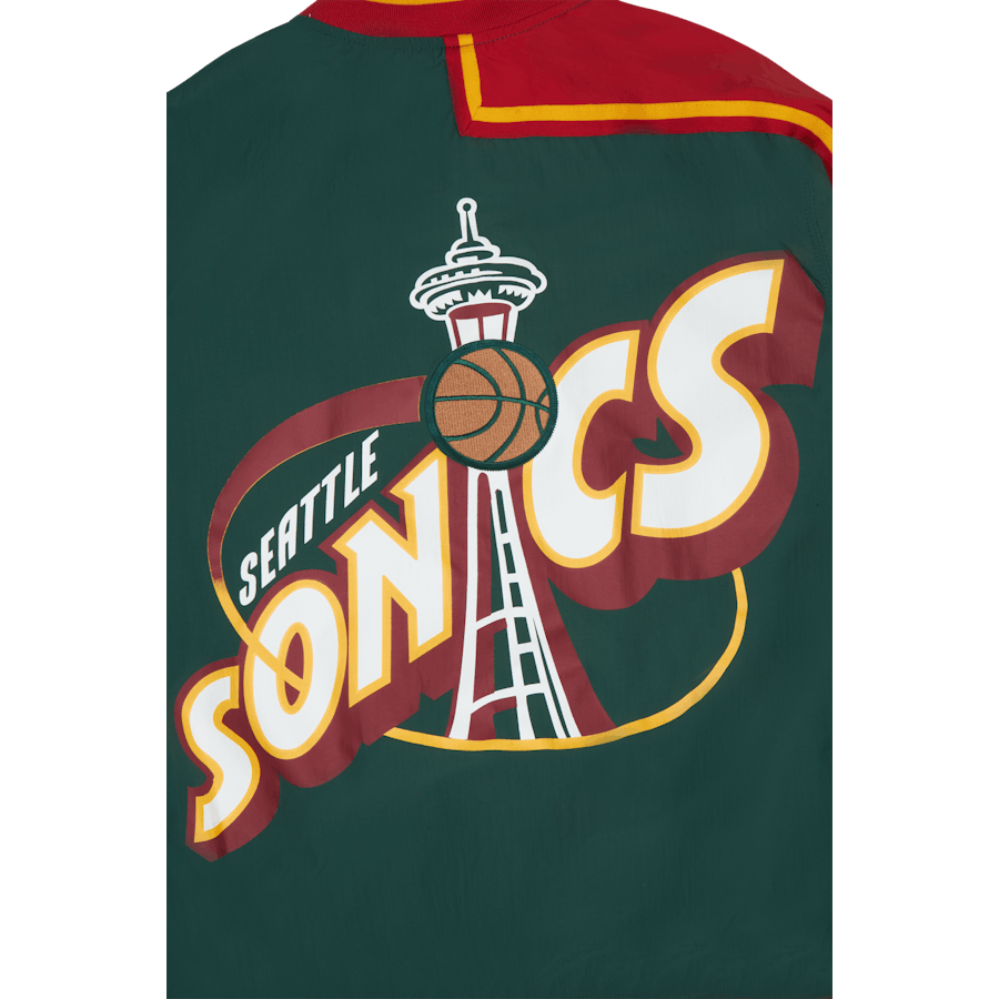 Supersonics Authentic Warm Up Jacket 1995