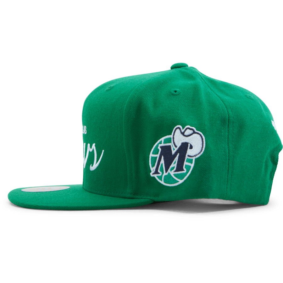 Mavs Vintage Draft Script Snapback