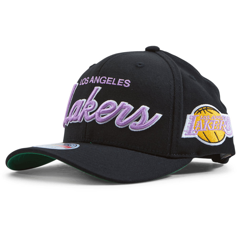 Lakers Foundation Script Stretch Snapback