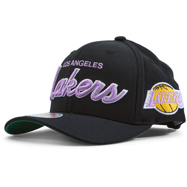 Lakers Foundation Script Stretch Snapback