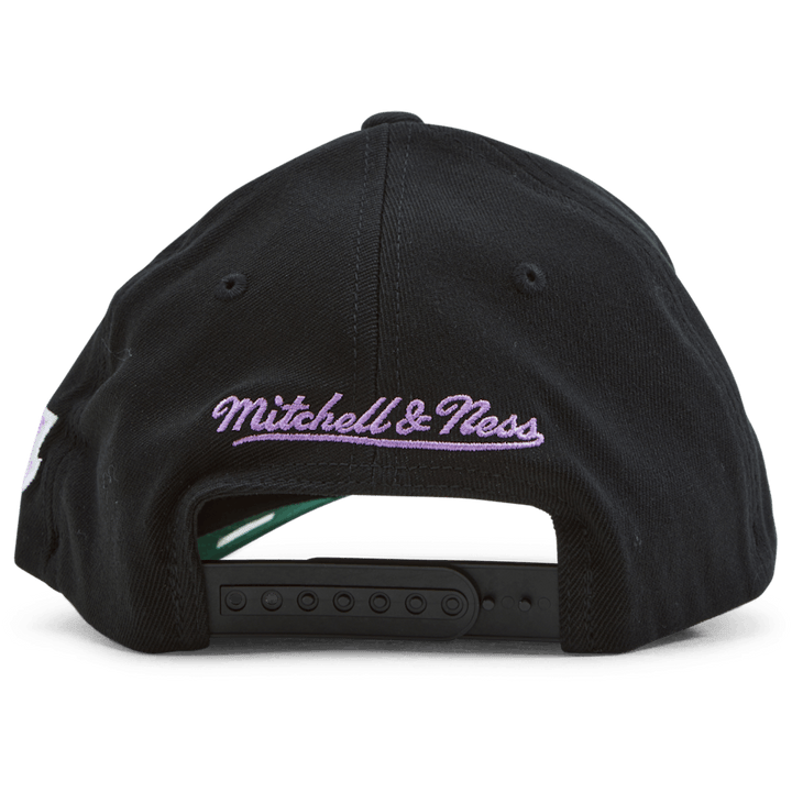 Lakers Foundation Script Stretch Snapback
