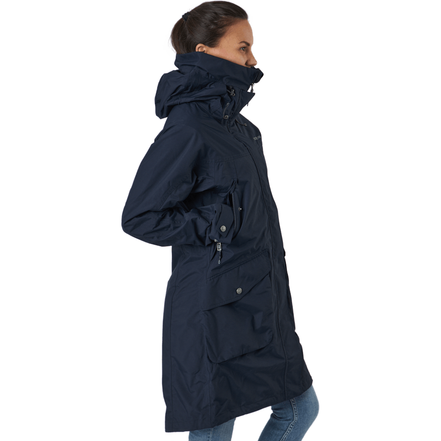 Thelma Wns Parka 6 Dark Night Blue