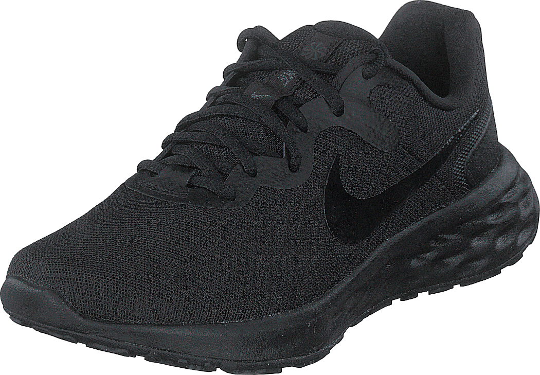 Revolution 6 Next Nature Men's Road Running Shoes BLACK/BLACK-DK SMOKE GREY