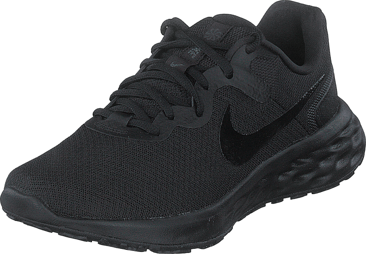 Revolution 6 Next Nature Men's Road Running Shoes BLACK/BLACK-DK SMOKE GREY