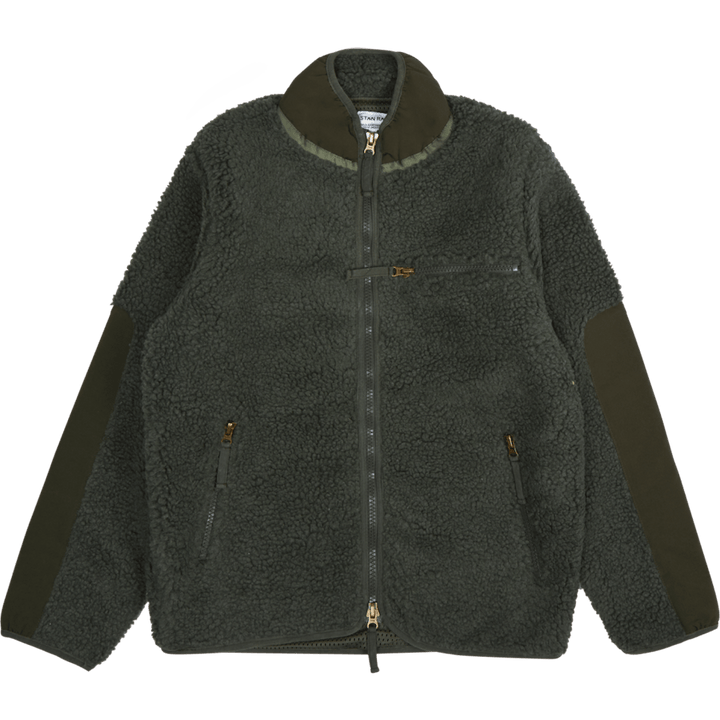 High Pile Fleece Olive
