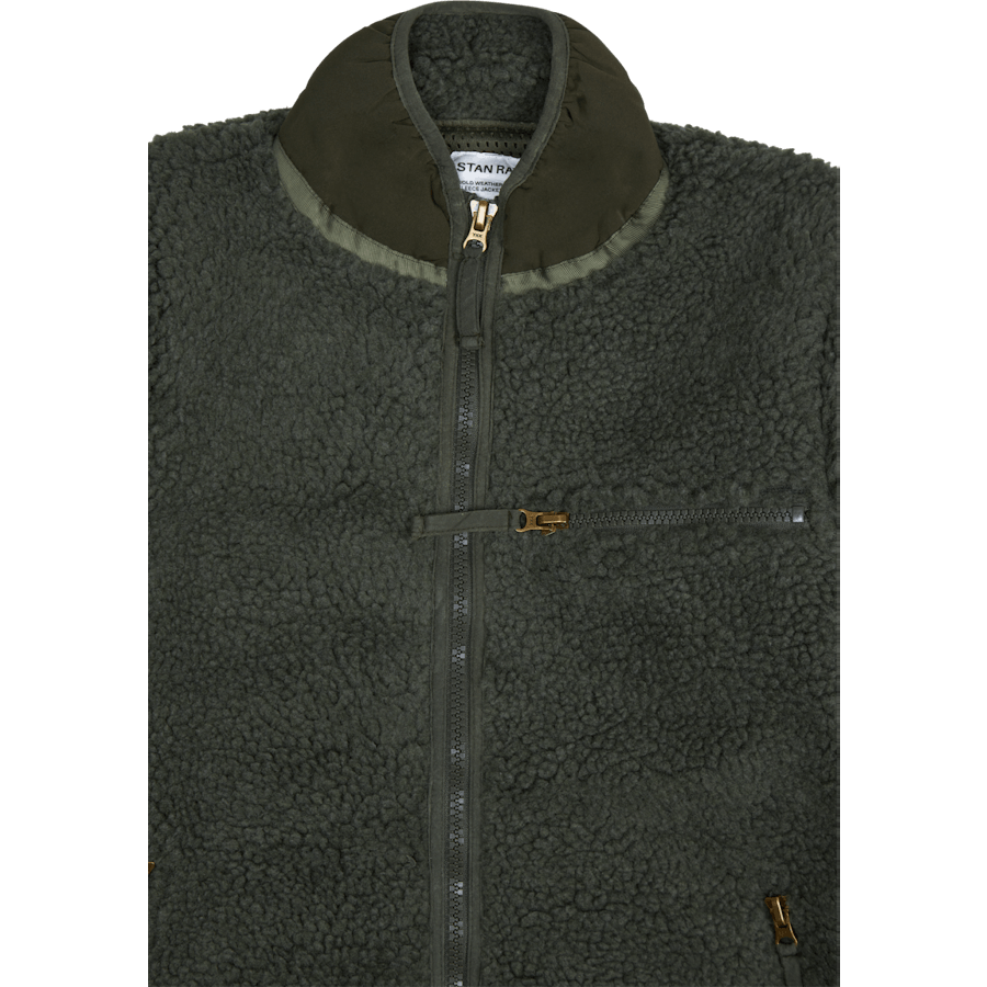 High Pile Fleece Olive