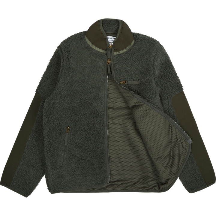 High Pile Fleece Olive